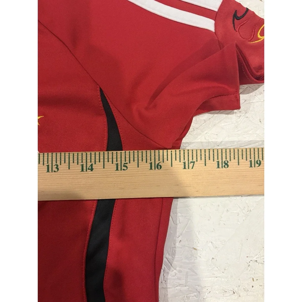 Adidas Germany 2006 Away Womens M Jersey Red Shirt Football Soccer World Cup